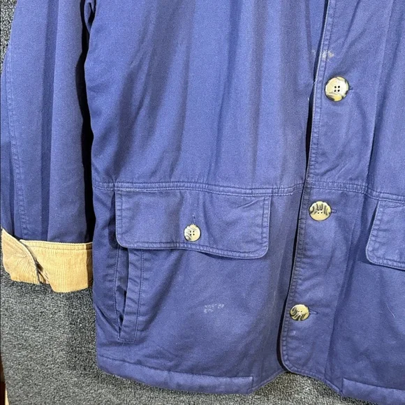 Men's Blue Vintage Field Jacket - Picture 3 of 7